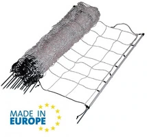 EuroNetz TurboLine Rete per Ovini Bianca 90/1-14/B-50 m GALLAGHER per Recinzioni Elettriche