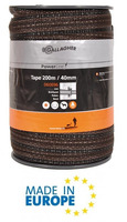 Nastro PowerLine 40 mm Bianco/Terra L.200 m GALLAGHER per Recinzioni Elettriche - 3