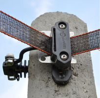 Piastra Isolatore d'Angolo per Fettuccia TurboStar Cavallo Confezione 5 Pz. GALLAGHER per Recinzioni - 5