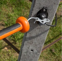 Ancora per Maniglia 3 Vie Nero Confezione 4 Pz. GALLAGHER per Recinzioni Elettriche - 2