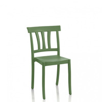 Sedia Cullen polipropilene menta design classico