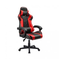 Poltrona gaming Katana rosso nera inclinabile