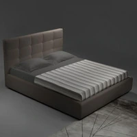 Letto matrimoniale contenitore Napoli tortora