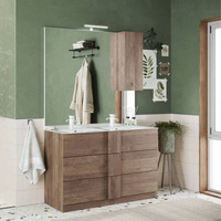 Mobile Bagno Vasca Colore rovere mercure