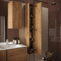 Colonna bagno Sospesa 26x138h Colore rovere mercure