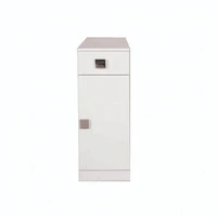 Mobile bagno multiuso Bianca con anta e cassetto 30x32x78 Colore bianco larice