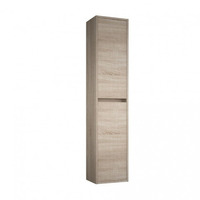 Colonna pensile bagno 2 ante Colore rovere Caledonia 30x24x140