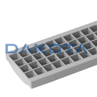 1 pz. Griglia Extra Strong Grigia 130 Misure   130 x 500mm