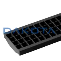 1 pz. Griglia Extra Strong Nera 130 Misure   130 x 500mm