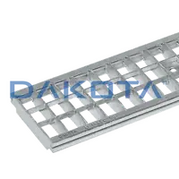 1 pz. Griglia in Acciaio Zincato C250 33x33 130 Misure   130 x 1.000mm