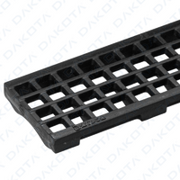 1 pz. Griglia in Ghisa D400 130 Misure   130 x 500mm