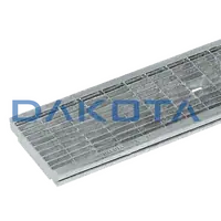 1 pz. Griglia in Acciaio Zincato B125 Antitacco 200 Misure   200 x 1.000mm