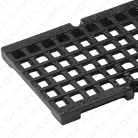 1 pz. Griglia in Ghisa C250 200 Misure   200 x 500mm