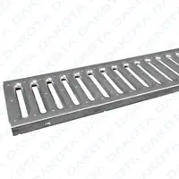 1 pz. Griglia in Acciaio Zincato con Clip 130 Misure   130 x 1.000mm