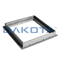 1 pzTelaio per coperchio/griglia Misure   200 x 200mm