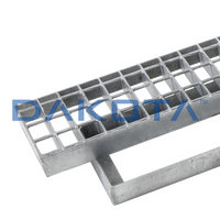 12 pz.Griglia Zincata con Telaio Misure   1.000 x 400mm