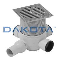 8 pzChiusino Telescopico (Telaio e Griglia Inox) - venduto in Blister Misure   115 x 115mm