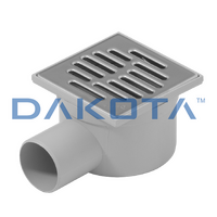 30 pzChiusino Scarico Laterale (Griglia PP) - venduto in Blister Misure   105 x 105mm