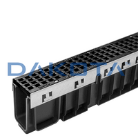 1 pz. Canaletta Taurus 130 x 150 con griglia in ghisa D400 premontata Misure   130 x 150 x 1.000mm