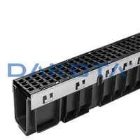 1 pz. Canaletta Taurus 130 x 150 con griglia in ghisa D400 premontata Misure   130 x 150 x 1.000mm