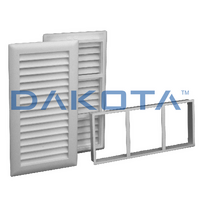 50 pz.Griglia Fissa Rettangolare con imbocco Misure   130 x 260mm