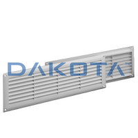 50 pz.Griglia Fissa Rettangolare con imbocco Misure   365 x 125mm