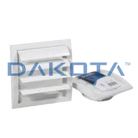 Griglia Appoggio con Serranda GravitÃ  in ABS - 1 pz. Misure   150 x 150mm