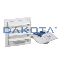 Griglia Appoggio con Serranda GravitÃ  in ABS - 1 pz. Misure   190 x 190mm