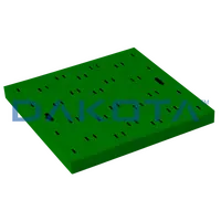 Coperchio con Doppia Maniglia Verde