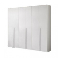 Armadio Terranova 6 ante bianco frassinato