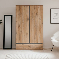 Armadio Unna60A rovere antico due ante e cassetto