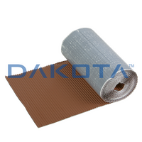 Raccordo in Alu e Butile Terracotta 300 x 5.000  1 pz.