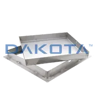 Sigillo Inox Pesante 500 x 500 h. 80 10 pz.