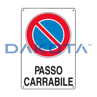 Passo Carrabile 20 x 30