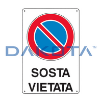 Sosta Vietata 20 x 30