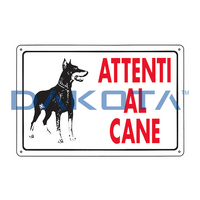 Attenti al cane 20 x 30