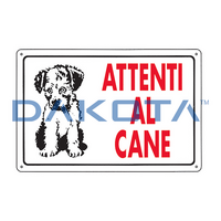 Attenti al cane 20 x 30