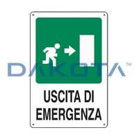 Uscita Emergenza Destra 20 x 30
