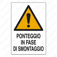 Ponteggio Fase Smontaggio 40 x 60