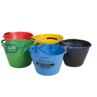 Secchio Verde Pesante con Maniglia