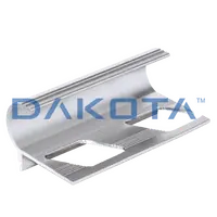 Profilo Alluminio Paragradino Satinato dimensioni h 11,0 x 2.700 confezione da 54 m