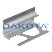 Profilo Alluminio Angolare Interno Satinato dimensioni h 10,0 x 2.500 confezione da 50 m