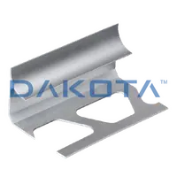 Profilo Alluminio Angolare Interno Satinato dimensioni h 10,0 x 2.500 confezione da 50 m