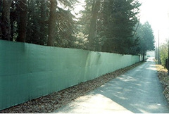 ROTOLO 41 MT TELONE OMBREGGIANTE FRANGIVISTA VERDE -  H 100  - PER RETE METALLICA - 4