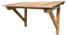 Pensilina ITALFROM in Legno di Pino impregnato 205 cm x 115 cm x 113 cm H