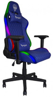 Sedia Ufficio/Gaming NOUA MAO M9 Blu RGB Rainbow con Braccioli 4D e Schienale Reclinabile