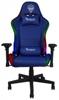 Sedia Ufficio/Gaming NOUA MAO M9 Blu RGB Rainbow con Braccioli 4D e Schienale Reclinabile - 2