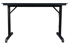 Scrivania Ufficio/Gaming NOUA DUK RGB 120X60 cm con Top in Vetro Temperato - 4