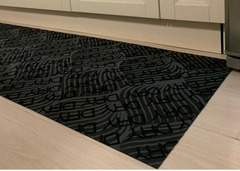 Tappeto Passatoia Sottolavello per Cucina Casa Hotel Ristorante Colore GRIGIO H 0,67 X 6,10 M - 2