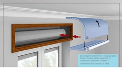 Kit isolamento cassonetto tapparelle avvolgibili Pannelli in EPS Bianco Polistirene Espanso Isolante - 3